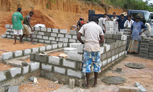 Building work is underway but more is needed